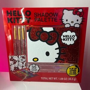 Hello Kitty Eyeshadow Palette with 5 brushes